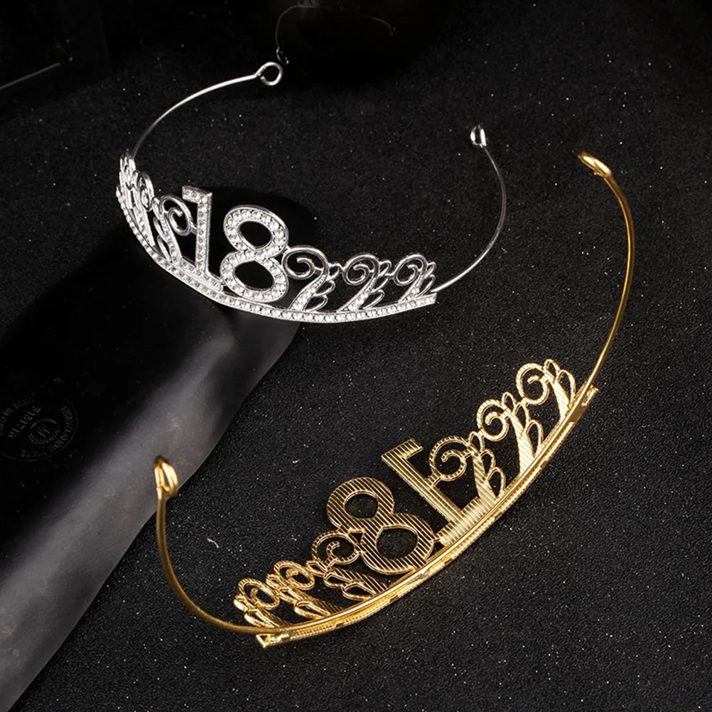 

Beaupretty Golden Cake Topper Princess Birthday Party Decoration Accessories for Girls Cake Decorating