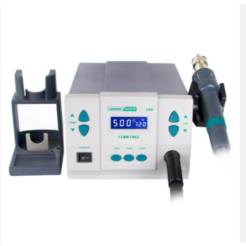 Lead-free Adjus Rework Station for ST-861 Soldering Iron 1000 W for Phone CPU C Repair PCB Desoldering Tool SMT