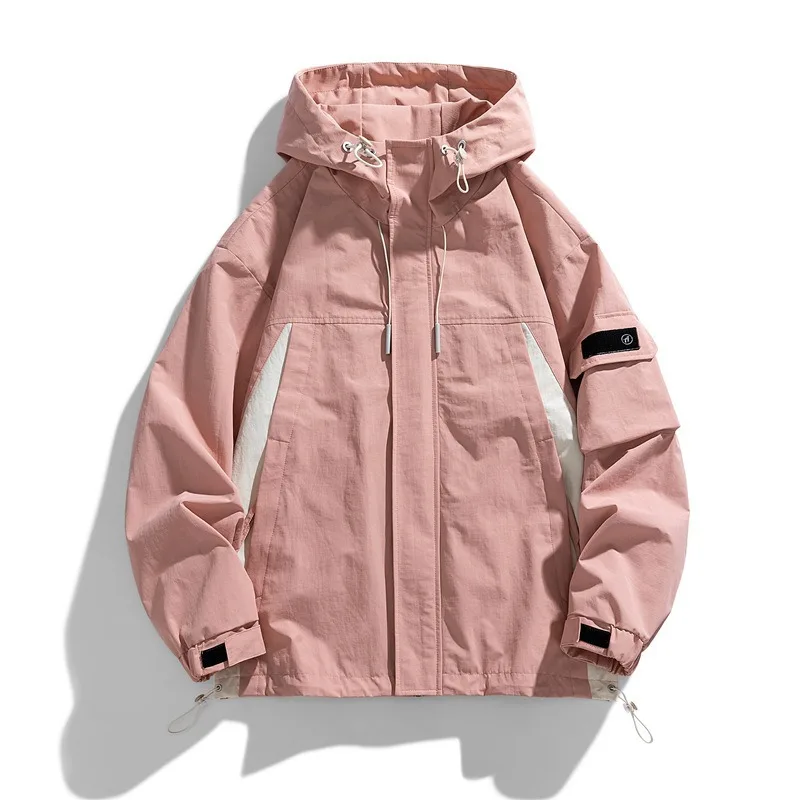 

Осенние мужские куртки, новые высококачественные удобные дышащие уличные походные пальто с капюшоном, мужская трендовая ветровка