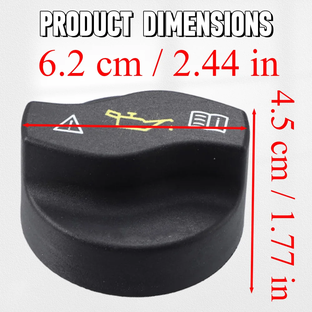 Engine Oil Filler Cover Cap for Mercedes-Benz W164 R171 W203 W204 W207 W209 W211 W212 W220 A0000101685 A0000101385