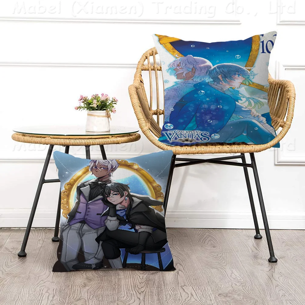 

Anime The Case Study Of Vanitas Pillow Gift Home Office Decoration Bedroom Sofa Car Cushion Cover Case 45x45