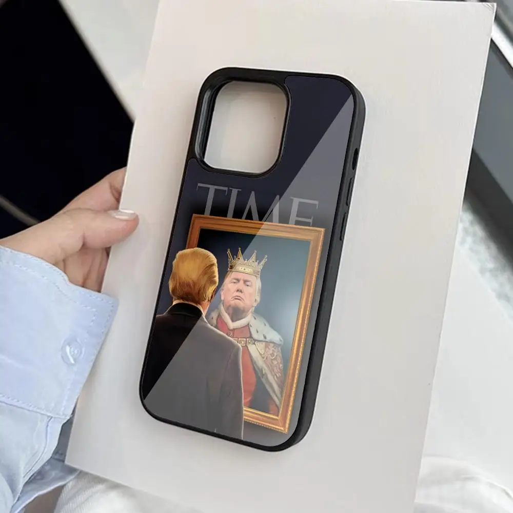 Donald Trump Phone Case for Iphone 16 15 14 13 12 11 Pro Max Mini 8 Plus Se Xr X Xs 2020 PC+TPU Cover