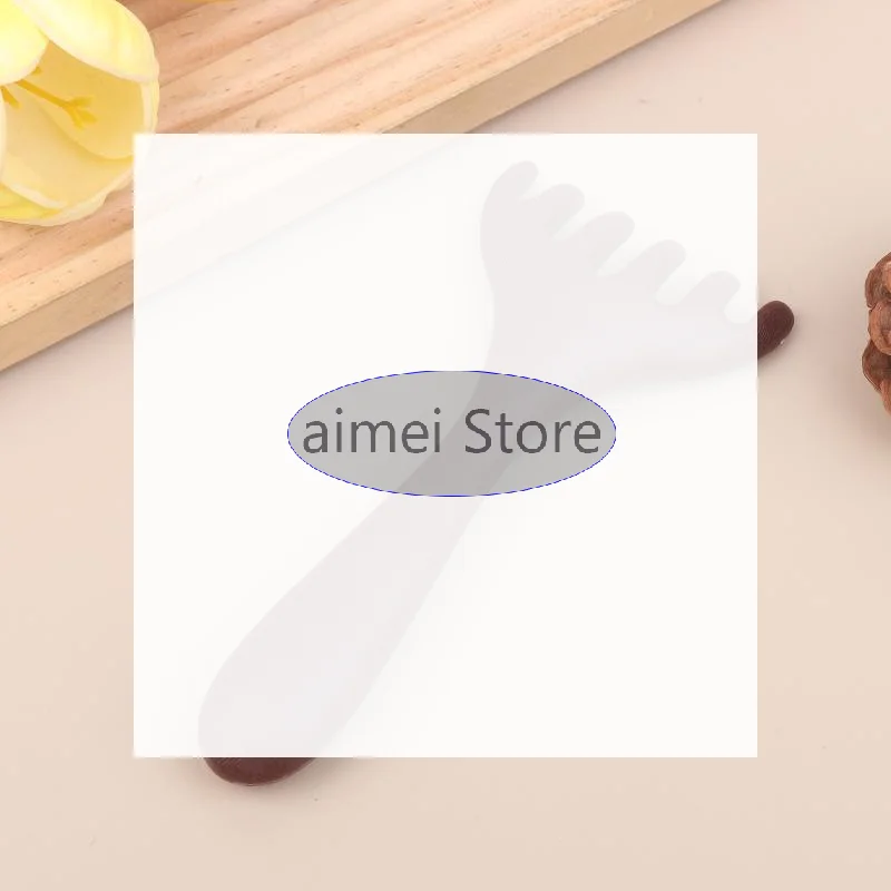 

1pcs Plastic Meridian Massage Comb Body Gua Sha Tool Anti-static 6-Claw Head Massager Promote
