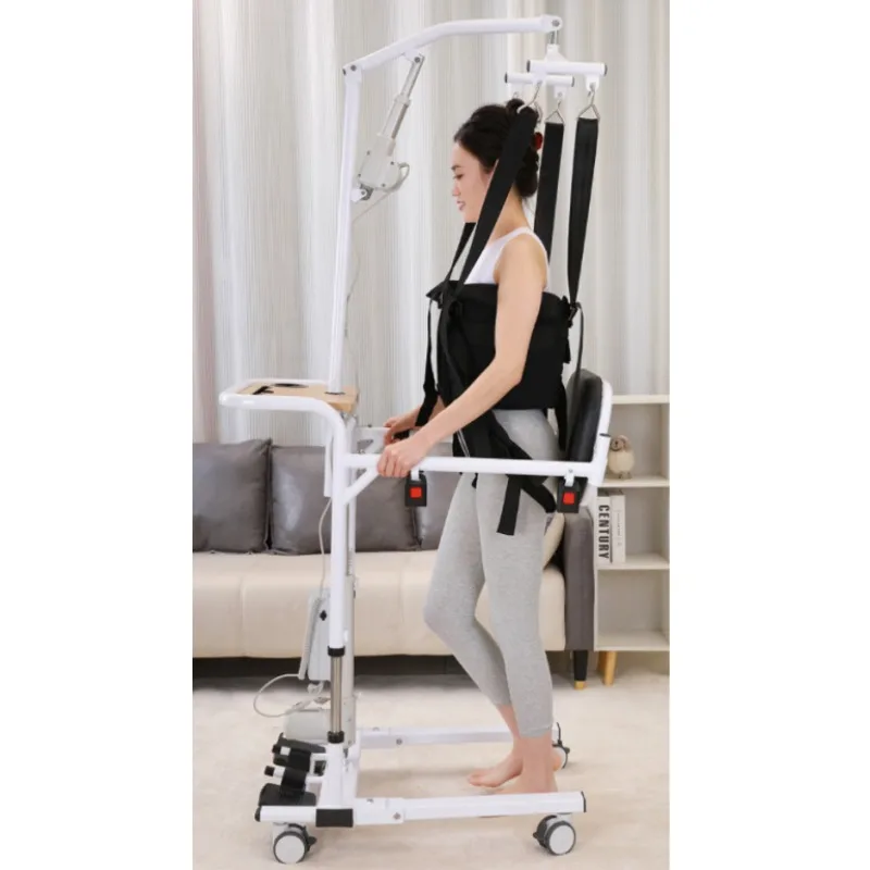 Electric Shift Chair 150kg Capacity Portable Household Transfer Chair for Washroom Bathroom Toilet Safety Assisted Walking