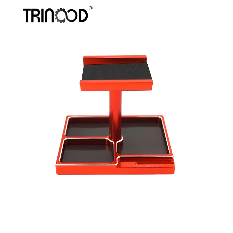 

TRINOOD Multifunctional RC Car Repair Stand Workstation Work Stand Tool For 1/24 Axial Scx24 1/18 TRX4-M RC Truck Buggy