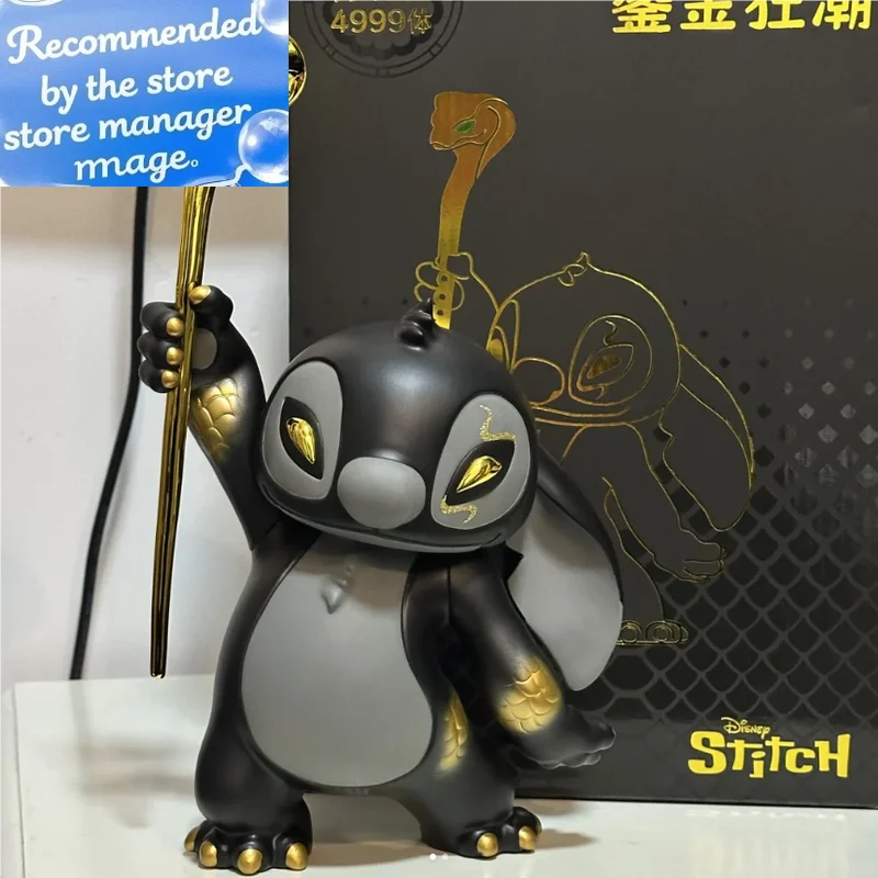 

Disney Stitch Year Of The Snake, ограниченная серия, фигурка Stitch, мультяшный декор, игрушки, сборная модель, детский подарок на день рождения
