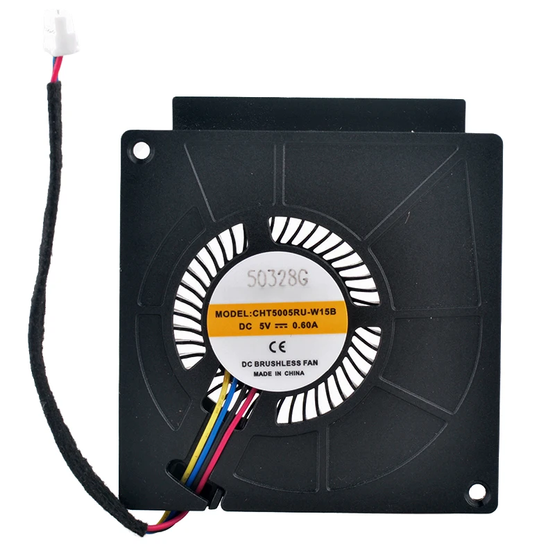 

CHT5005RU-W15B 5,5 см 55 мм вентилятор 55x55x10 мм DC5V 0,60A 4-контактный центробежный вентилятор охлаждающий вентилятор для маршрутизатора принтера