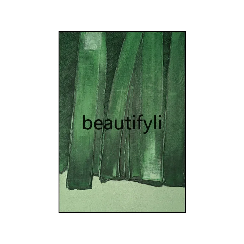 

Living Room Hand-Painted Texture Oil Painting Simple Modern Abstract Entrance Sofa Background Wall Decorative Painting