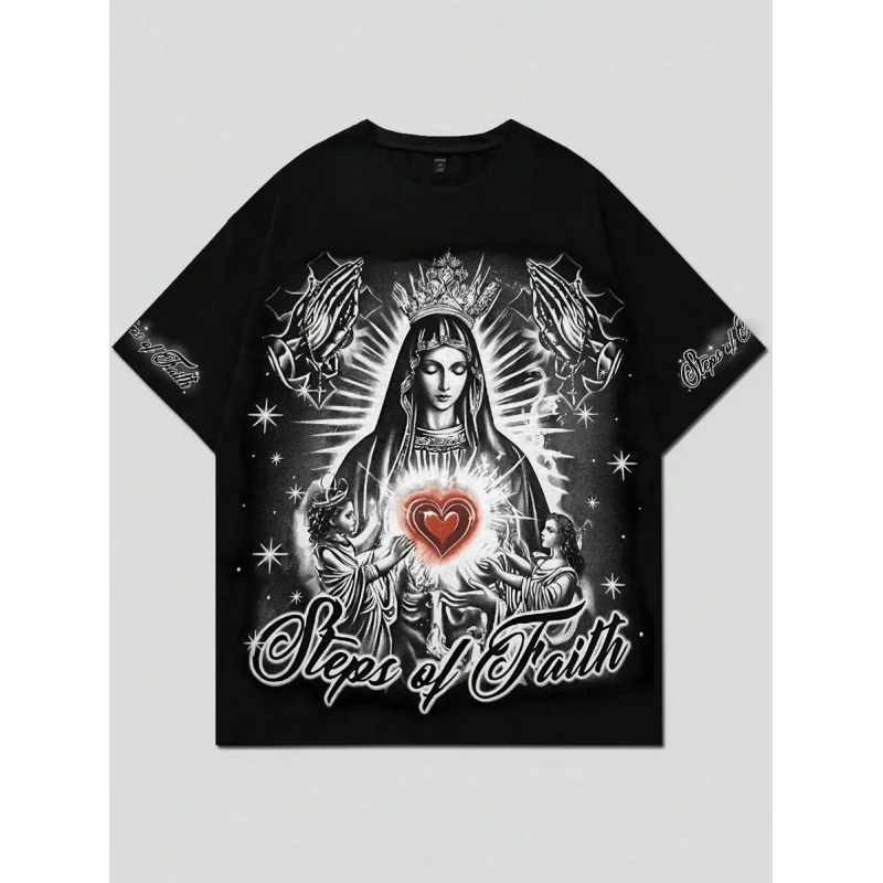 

Crop Top Y2k Graphic Tee Luxury Brand T-shirt Korean Tops Summer Men Summer Clothing Short Sleeve T-shirts Man Designer Clothes