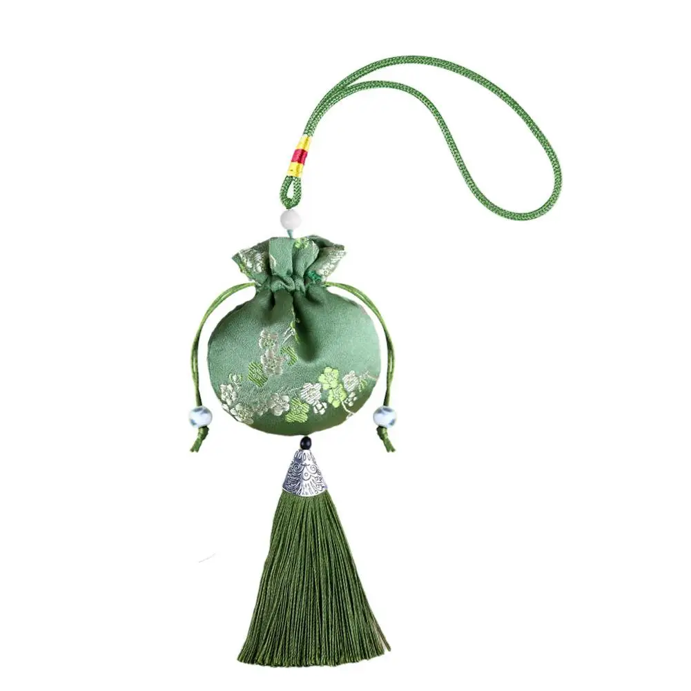Sachet Sachet Empty Bag Chinese Style Jewelry Storage Sachet Embroidery Bag Bag Vintage Handmade Drawstring Tassel Lucky R6u3