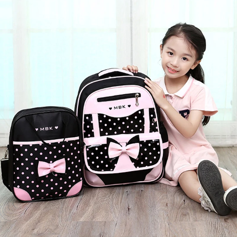 Trường Nữ Sinh Ba Lô Trẻ Em Học 1 Cao Cấp Trẻ Em Túi Sách Chỉnh Hình Tiểu Schoolbag Ba Lô Công Chúa Mochila Infantil