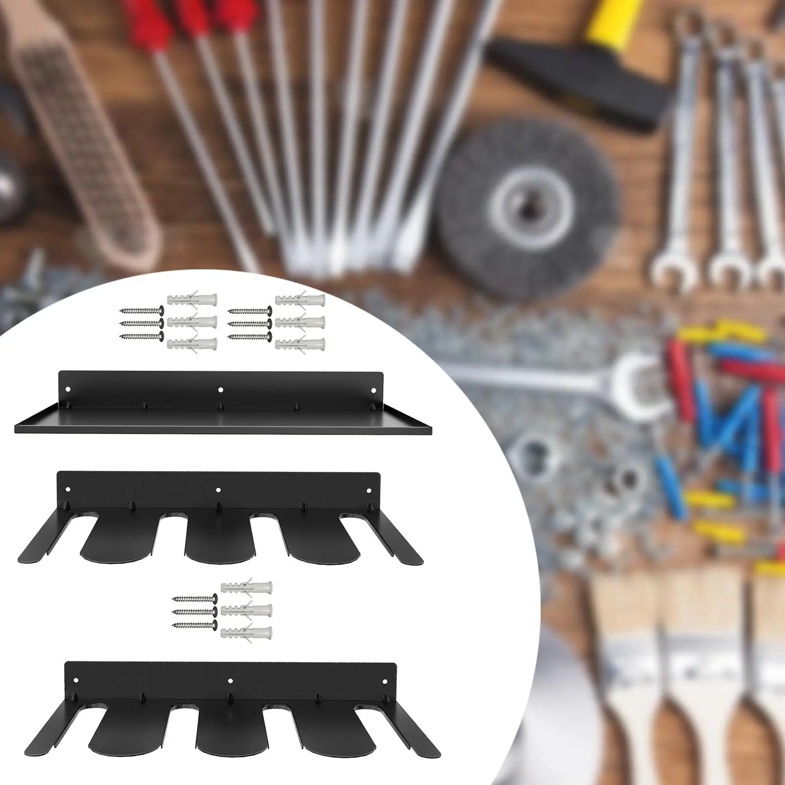 電気ドリル用ツール収納ソリューション、部屋用壁掛けオーガナイザー