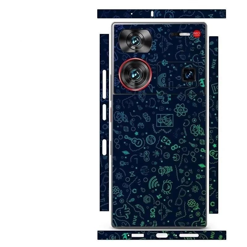 

Colorful Sticker for Nubia Z70 Ultra 5G Back Screen Protector Hing Side Skin Protective Film Z60 ultra