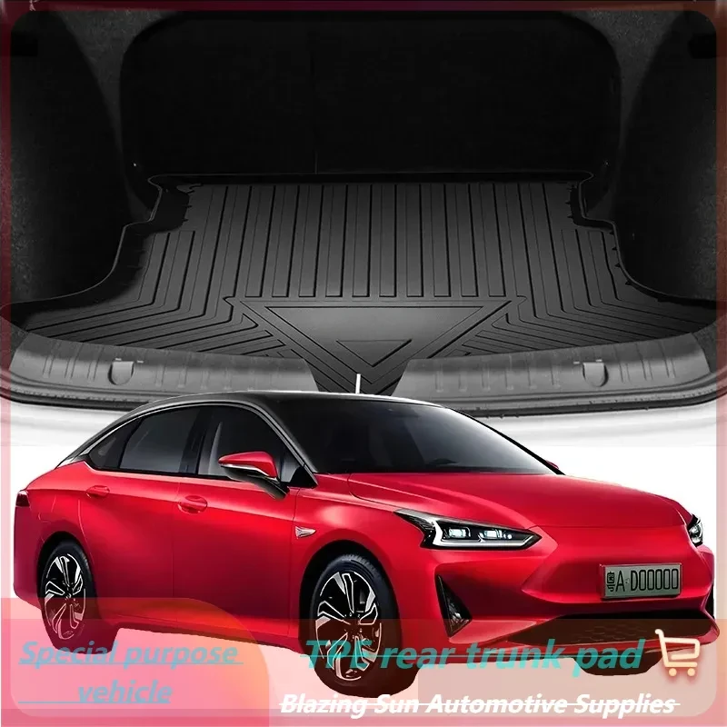 Car Auto Rear Boot Cargo Liner Tray Trunk Mat Carpet for Toyota iA5 2019-2024 Cushion Pad Carpet Pad Anti-dirty Anti-water