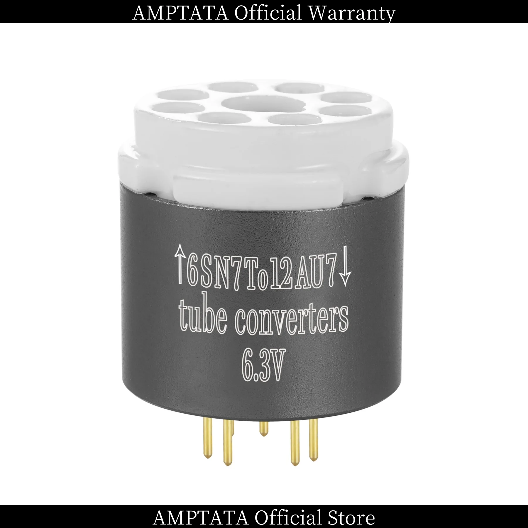 6sn7 cv181 para ecc83 12ax7 ecc82 12au7 ecc81 12at7 7025 cv4003 cv4004 5751 amplificador de tubo de vácuo converter adaptador de soquete 6.3v ou 12.6v