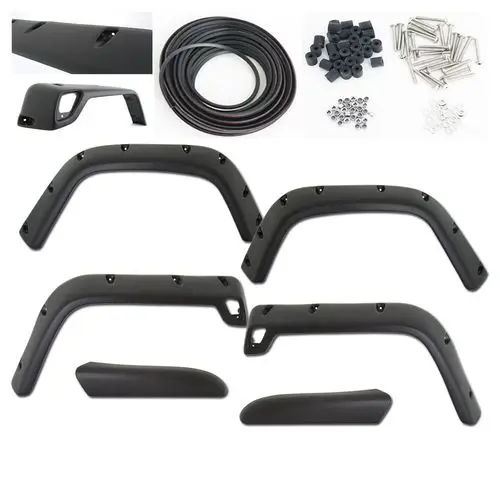 Factory Sale Widened Thickening Modified Special Wheel Eyebrow For Wrangler Man TJ Cross-country Conversion