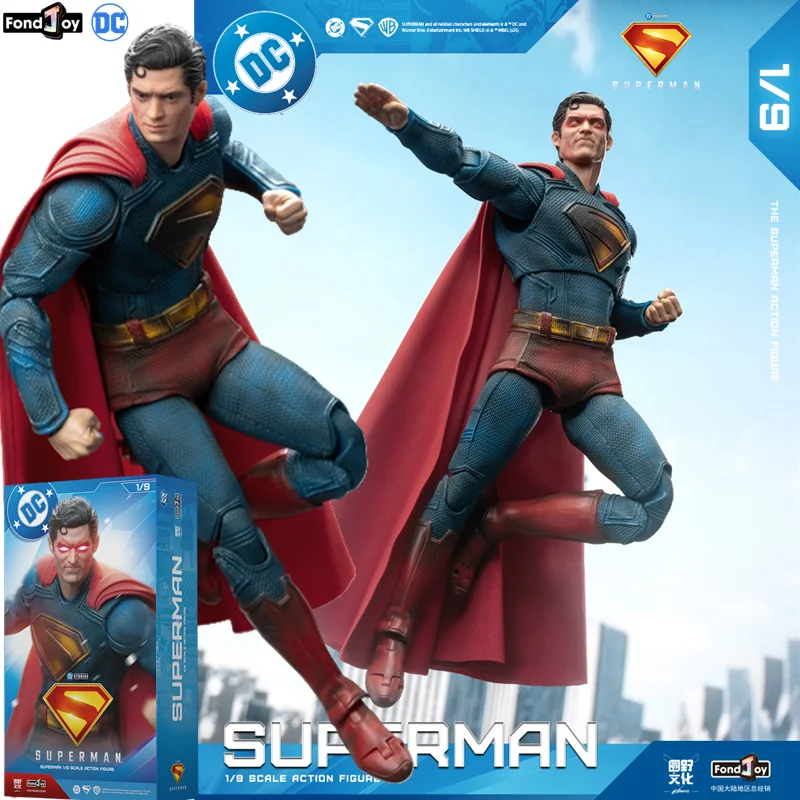 

Fondjoy DC Superman David Packard Corenswet Angry Version Joint Movable Action Figure Collection Movie Doll PVC Toys Xmas Gifts