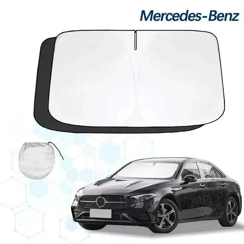 

Car Windshield Sun Shade For Benz A-Class W169 W168 W176 Reflector Sunshade Offers Protection for Car Interior Accessories