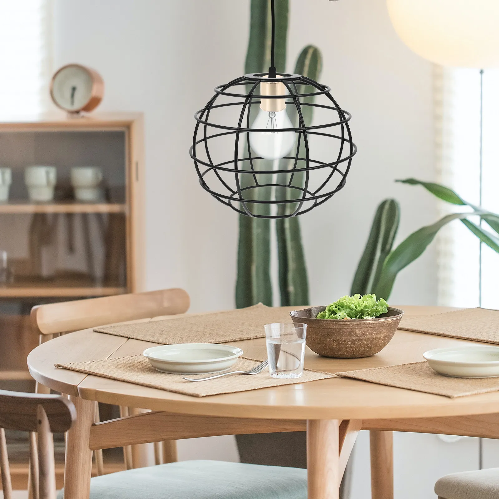 Iron Lampshade Hollow Out Metal Lamp Shade Replacement Iron Wire Lamp Cover Decorative Pendant Light Shade for Home Bar