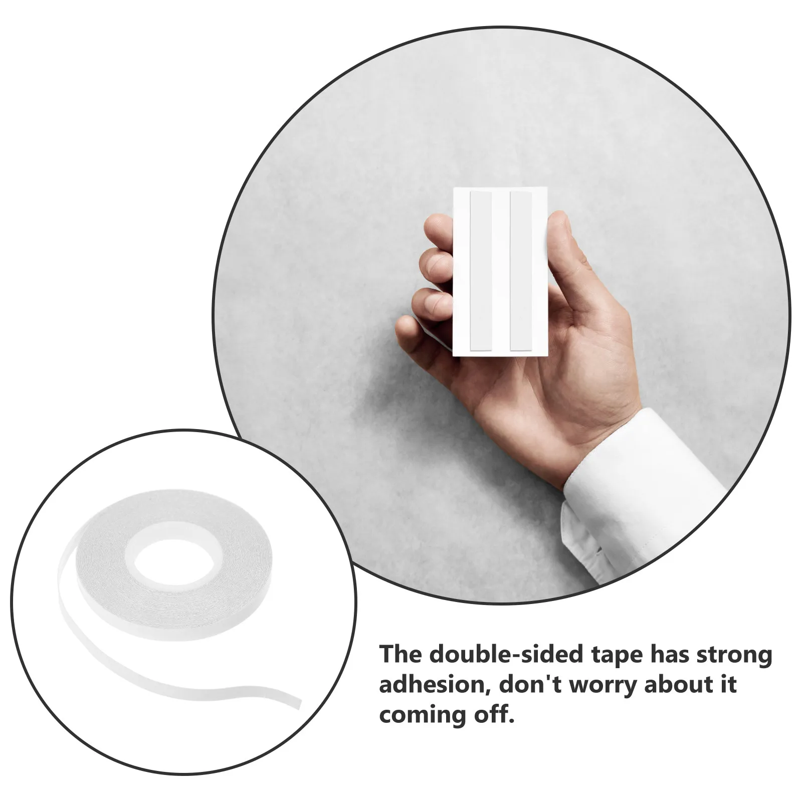 1 Roll Water Soluble Double Sided Tape, Wash Away Adhesive for Sewing Quilting Patchwork, Temporary Fabric Basting Tape for DIY