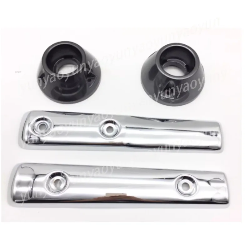 

Универсальный теплозащитный экран для выхлопной системы (левый/правый), защитный кожух глушителя для мотоциклов 250 куб. см с теплоизоляцией