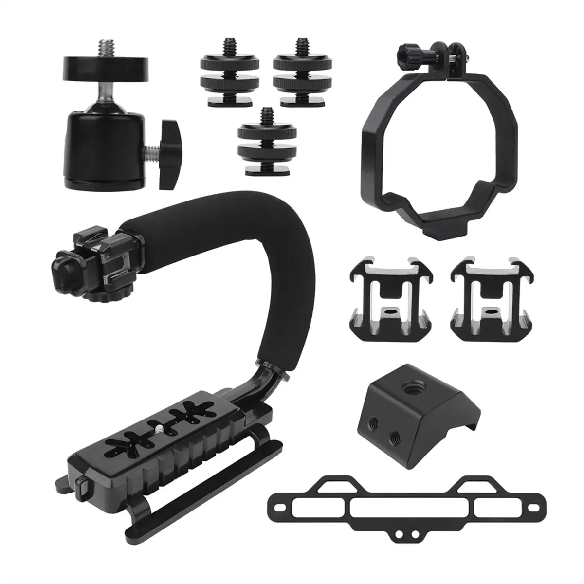 DTC5 U-Shaped Handheld Follow Shooting Stand Set for DJI Mavic 4 Pro Drone Modification Expansion Mount Bracket for RC Pro2