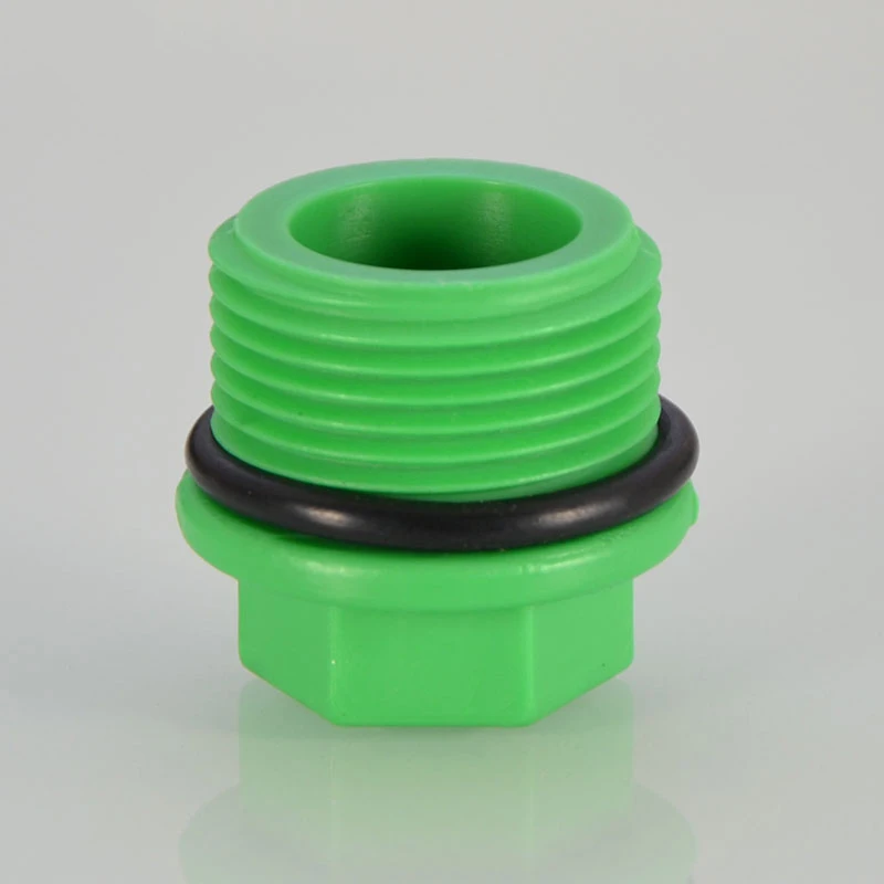 

1/2 "3/4" 1 "наружная резьба пластиковая заглушка PPR труба европейский стандарт винтовые торцевые заглушки диаметром 20 мм сантехнические аксессуары