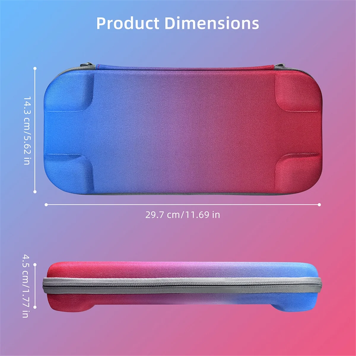 

2025+For Switch 2 Carrying Case Portable Hard Shell Protective Bag for Console & Accessories C