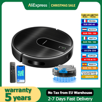 Robot Vacuum Cleaner LIECTROUX N7S-U,Smart Mapping,WiFi App,4000Pa,BLDC Motor,Ideal for Pet Hair,Carpet,Floor