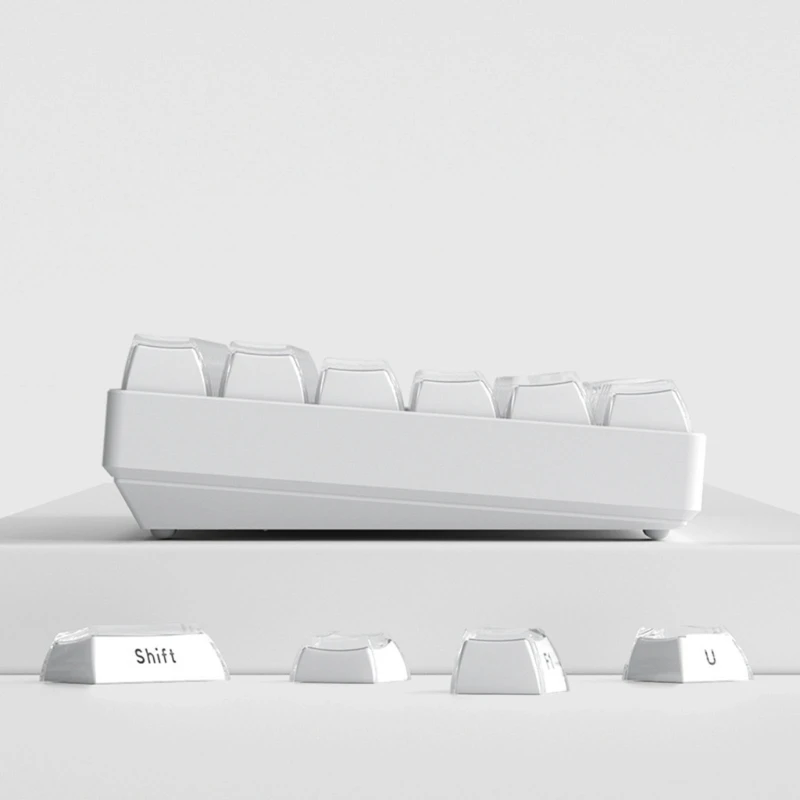 Side Printed ABS Jellys Puddings Keycaps 113Keys OEM Profile for Most Mechanical Keyboards