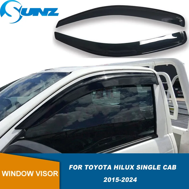 

Weather Shields For Toyota Hilux Single Cab 2015 2016 2017 2018 2019 2020 2021 2022 2023 2024 Weathershields Car Window Visor