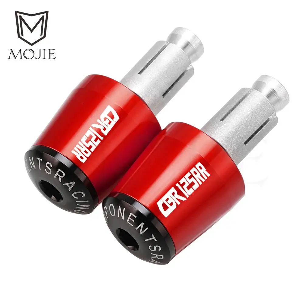 Motorcycles Handlebar Grips Cap Weight PartsAnti Vibration Silder Plug Ends FOR HONDA CBR125RR CBR 125R CBR600RR 650 2003-2010