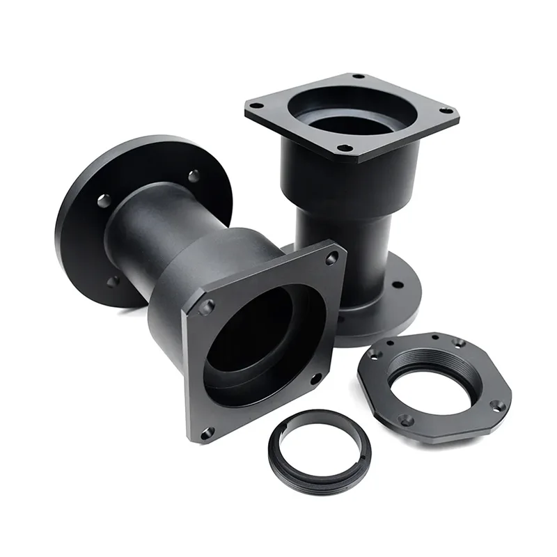 

Black alumina alloy CNC machined cavity structural parts group