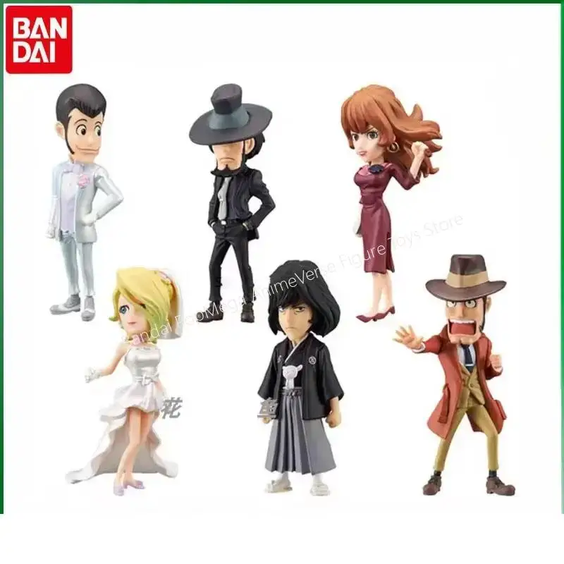 بانداي الأصلي WCF سلسلة لوبين III الألغام فوجيكو إيشيكاوا جويمون Q نسخة أنيمي نموذج سطح المكتب الديكور الأولاد هدية