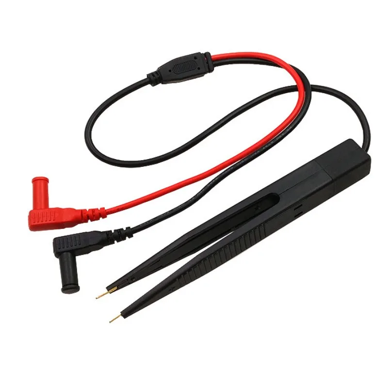 SMD Test Tweezer Probe Universal Multimeter Test Leads LCR Chip Clip for Capacitance Inductance Resistance Measurement