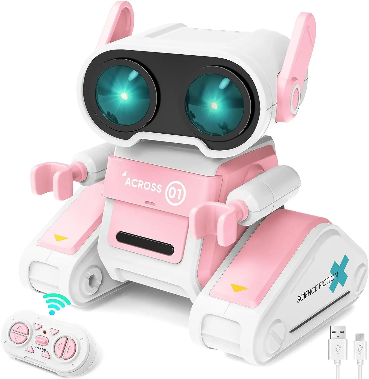 

New Remote Control Intelligent Robot Toys Children's Sound And Light Dance Electric Robot Boy Toys Educational Interactive Toys