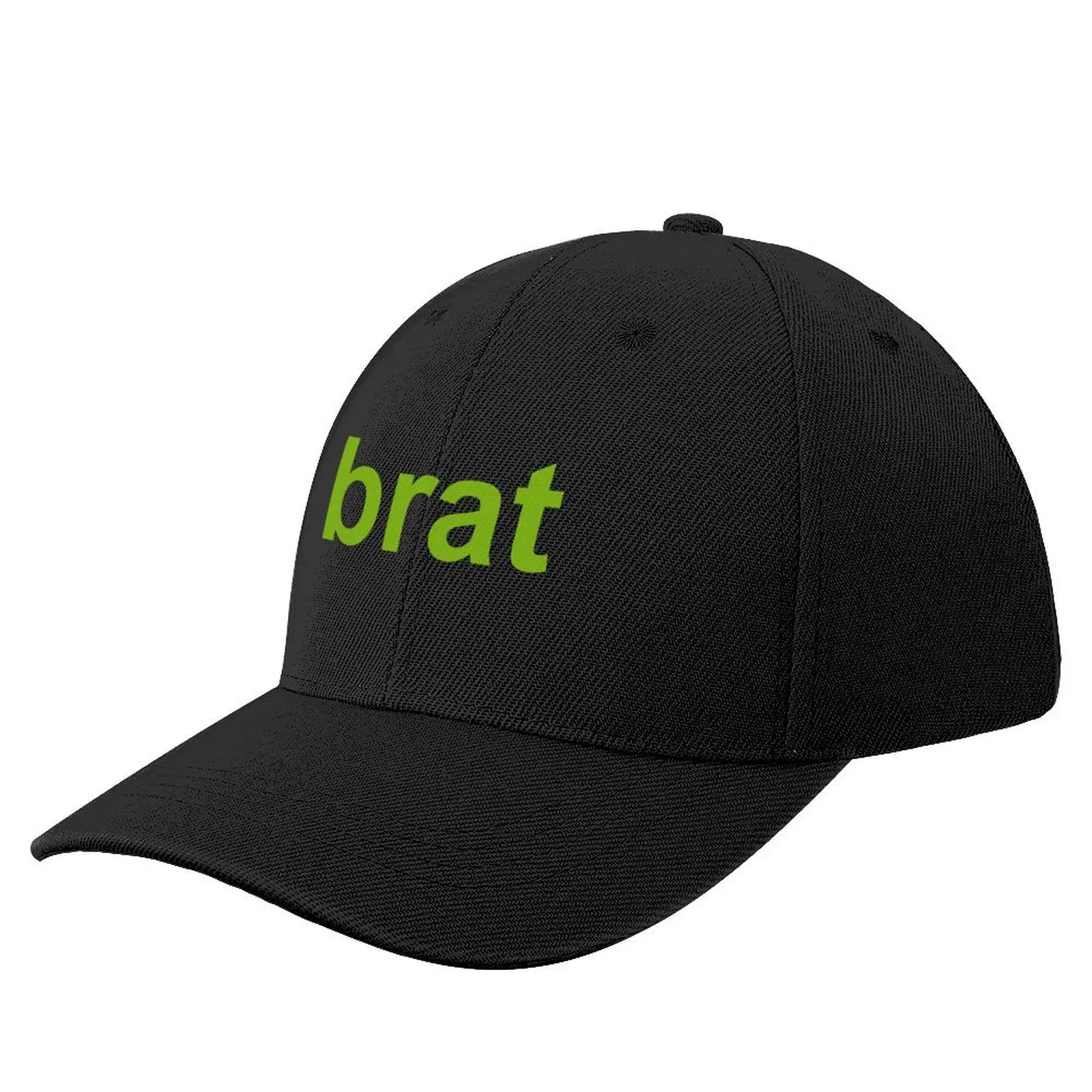 

brat Baseball Cap black Kids Hat Designer Man Women's