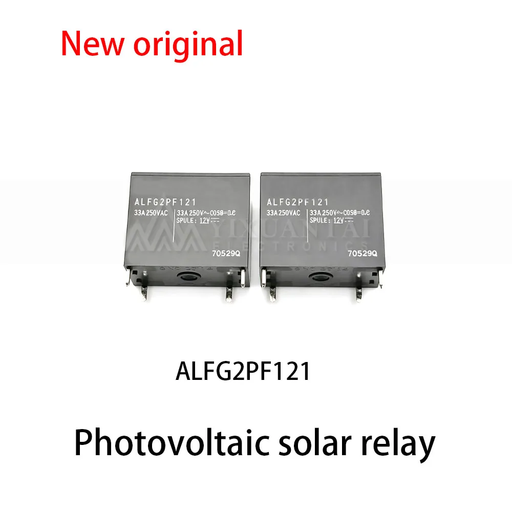 5pcs~10Pcs ALFG2PF121 12V 4-pin Photovoltaic Solar Energy 33A 12VDC Relay