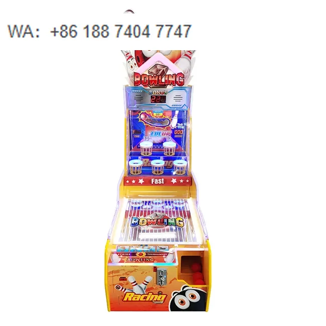 New Technology Intelligent Body Feeling Simulator Bowling Game Electronic Bowling Machine  Mini Bowling Alley Equipment