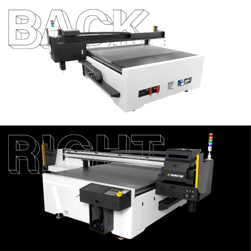 Industrial 4-Head UV Flatbed Printer 160x130cm Width for Card & Notebook Covers Printing with Flex Support and Vibrant Colors