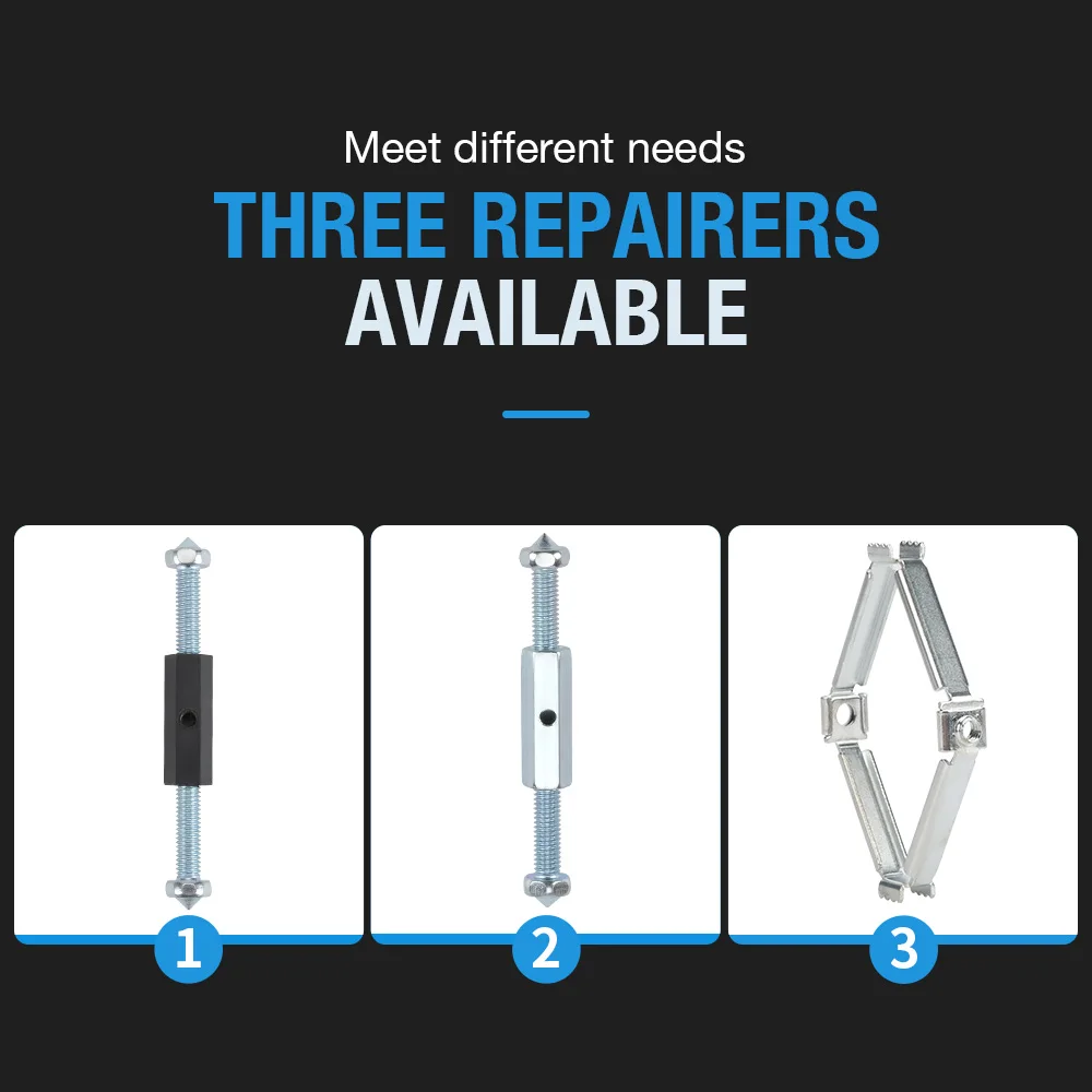 10pcs 86mm Cassette Box Repair Screw Switch Old Socket Box Replacement Fixed Wall Repair Box Support Rod Electrician Accessories