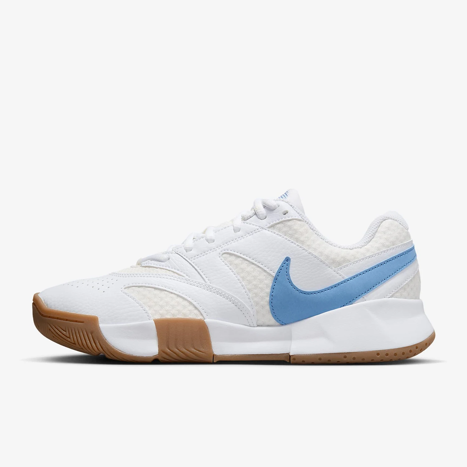 Tênis de treinamento de tênis durável feminino Nike Genuine Court Lite 4 FD6575-106