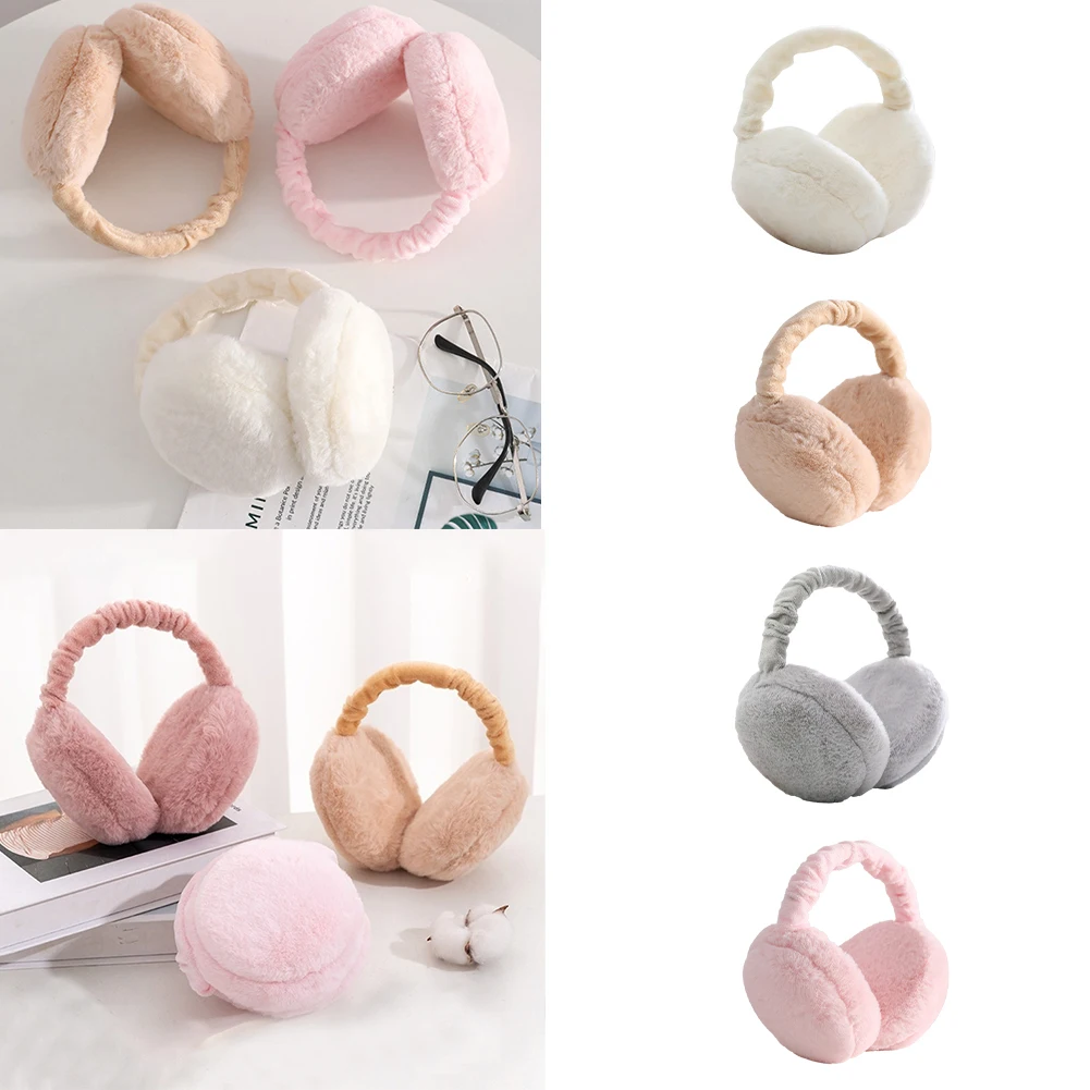 أغلفة أذن منفوشة للنساء ، أغطية أذن قابلة للطي ، أدفأ ، لطيف ، أفخم ، خارجي ، ناعم ، قابل للتعديل ، شتوي ، بيع بالجملة