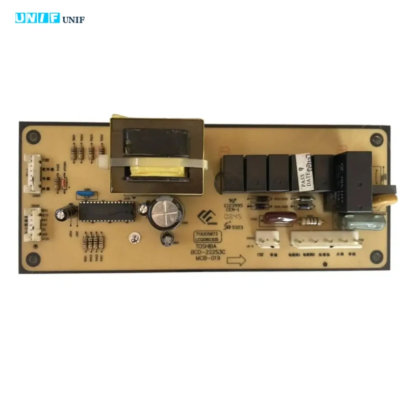 

Запчасти для холодильника Toshiba BCD-222S3C: компьютерная плата MCB-019 19205884, панель дисплея