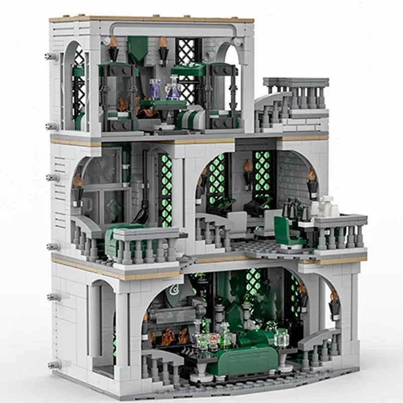 Moc قوالب بناء الأفلام الشعبية نموذج غرفة مشتركة وتكنولوجيا النوم وحدات كتل هدايا عيد الميلاد اللعب لتقوم بها بنفسك مجموعات الجمعية