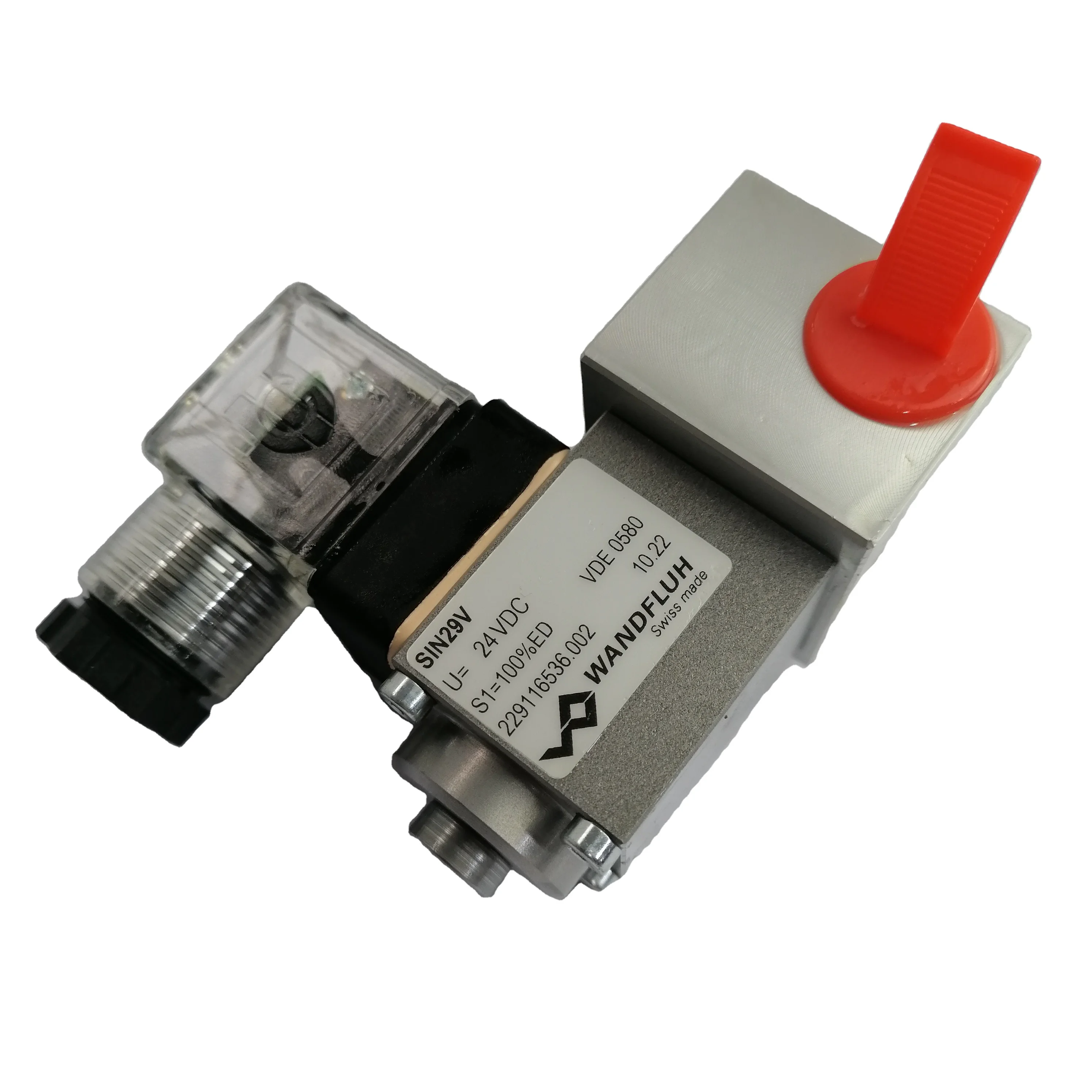 WANDFLUH Solenoid poppet valve cartridge M2203-G24-C