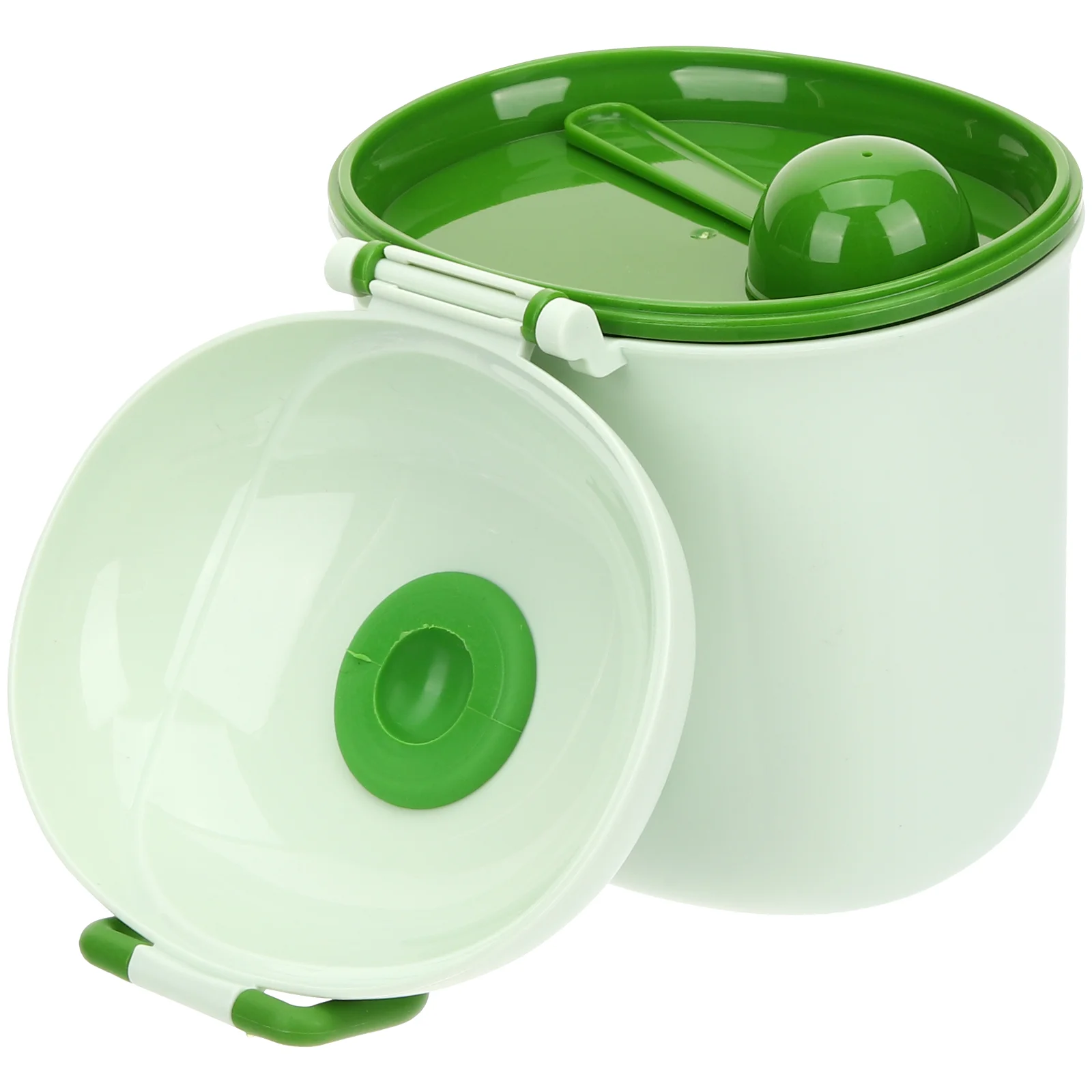 2PCS Baby Storage Box Formula Storage Container Portable Dispenser Outdoor Travel Milk Food Container Baby Bowls Spoons