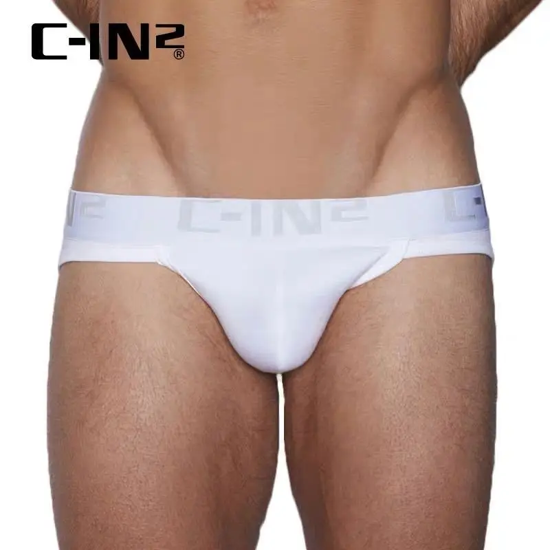 C-IN2 Men\'s underwear Cotton sexy sport U raised low waist high fork triangle cin2 underwear Youth underpants 029