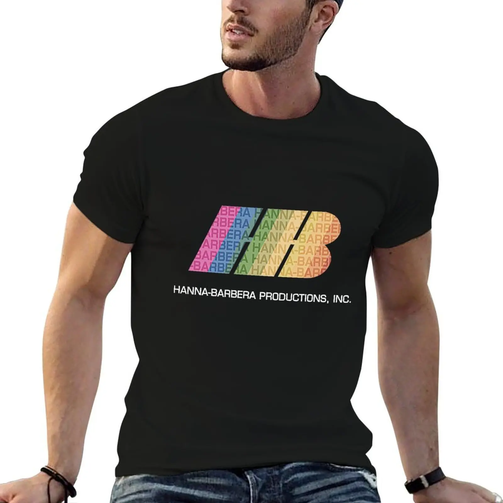 

Hanna Barbera T-Shirt man t shirts graphic t shirts for man cotton soft black cotton t-shirt plain for man package T-Shirt