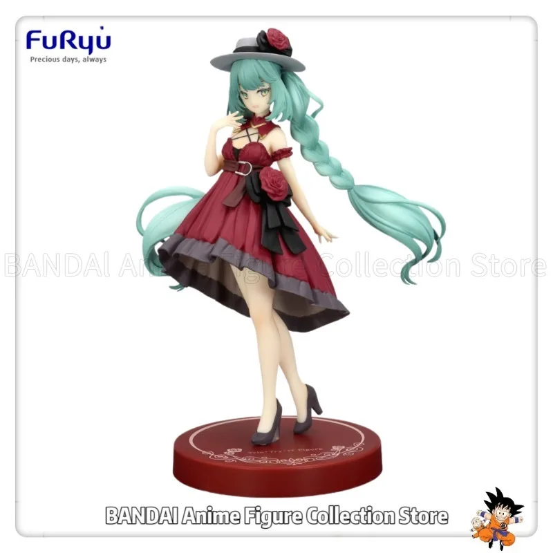 2026年4月先行販売-オリジナルフリュー-トリオ・トライ・イット-フィギュア-ピアプロ-初音ミク-レッドドレスver-モデル-ギフト-コレクション-おもちゃ